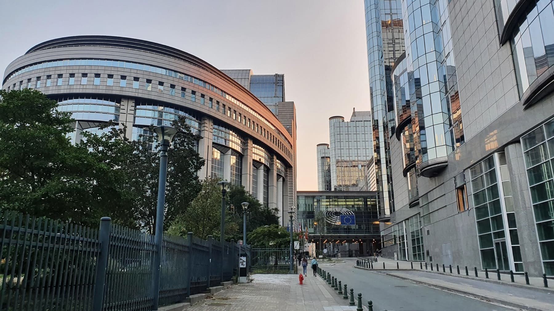Gebouwen van het Europees Parlement in Brussel